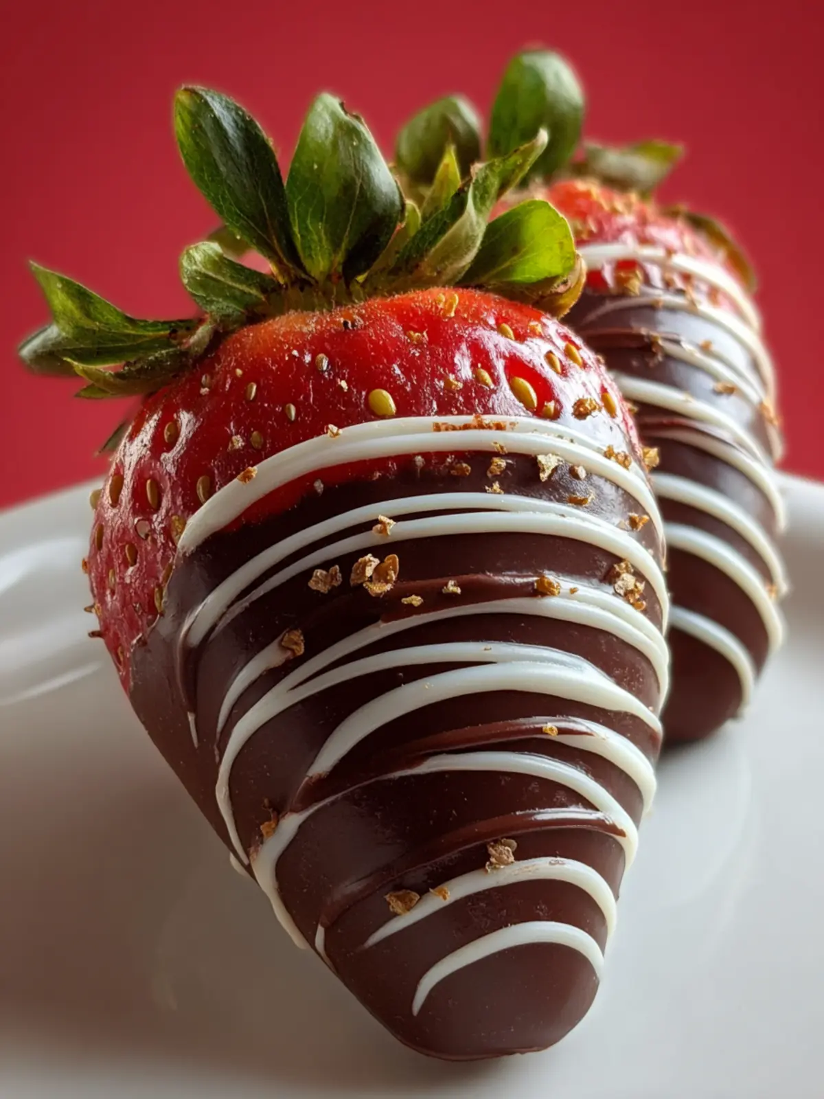 Chocolate Covered Strawberry Valentines to Melt Hearts First Image