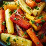 Honey Glazed Carrots and Parsnips First Image