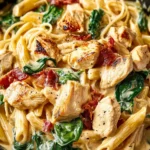 Irresistible Creamy Tuscan Chicken Pasta Recipe First Image