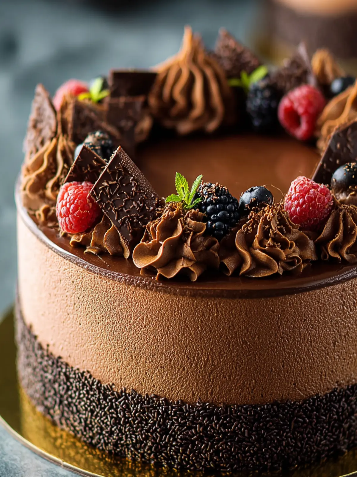 Irresistible Chocolate Mousse Cake Recipe for Dessert Lovers First Image
