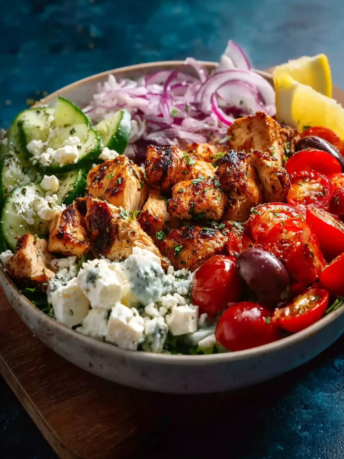 Greek Chicken Bowls First Image