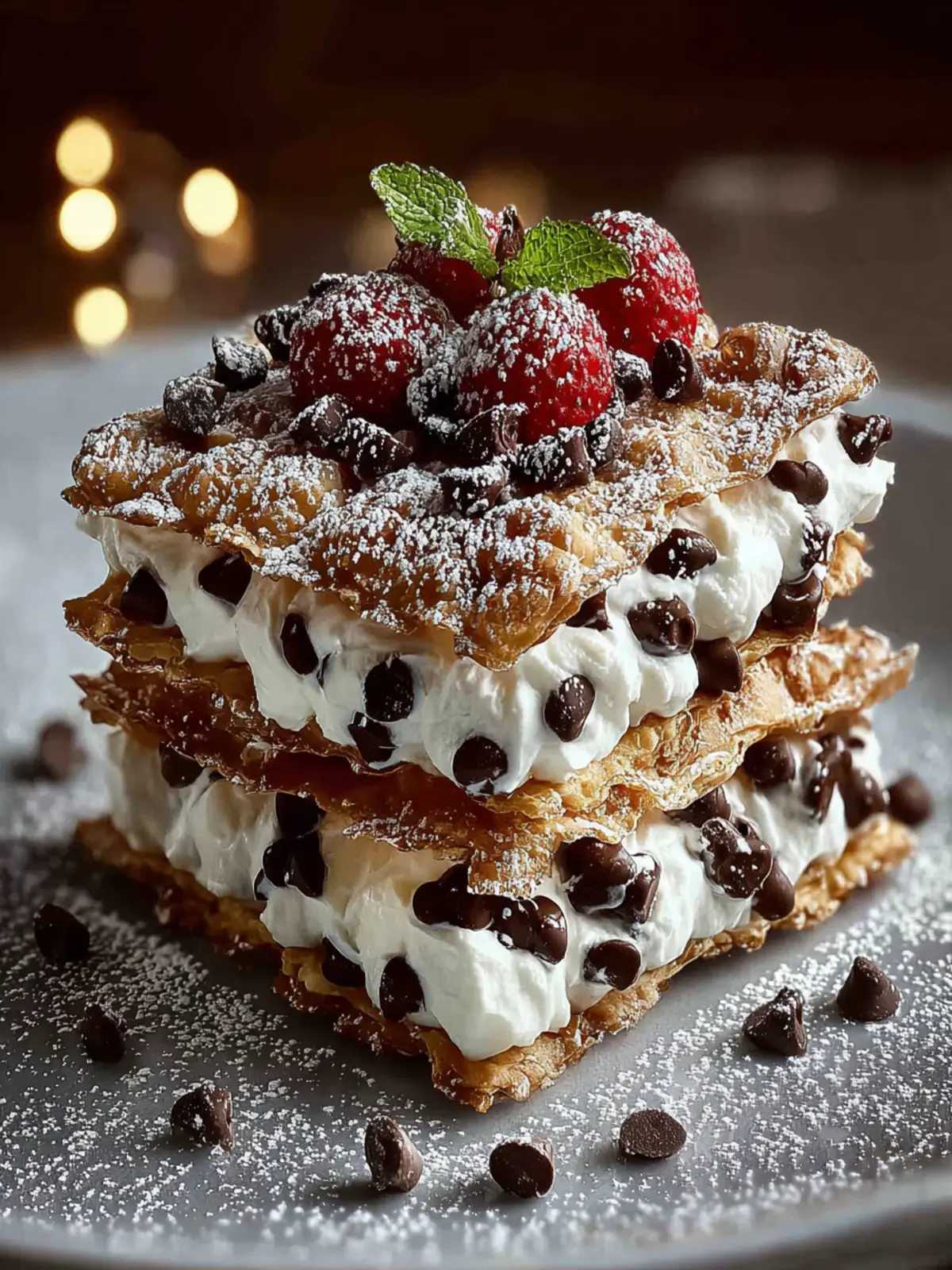 Classic Cannoli Squares First Image