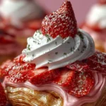 Vegan Strawberry Cream Danish First Image