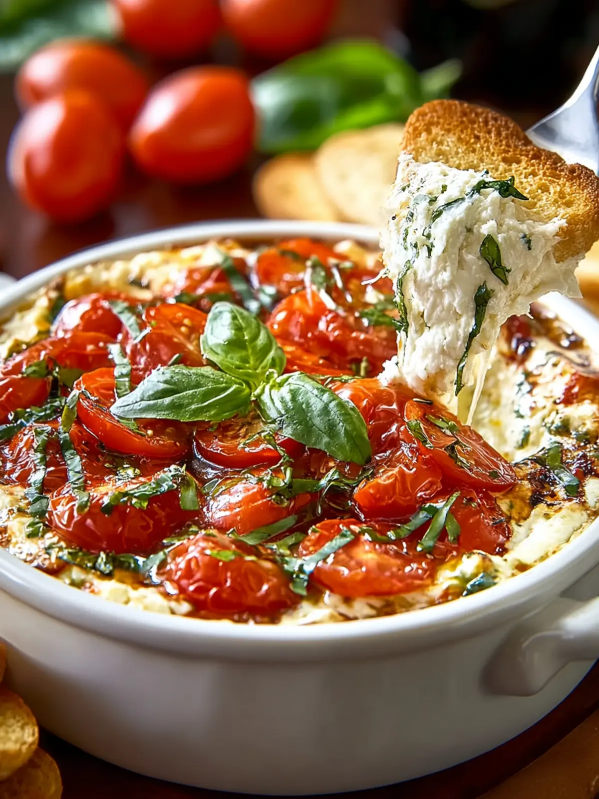 Irresistible Caprese Dip: A Flavorful Italian Delight First Image