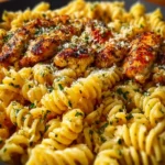 Cheesy Rotini with Garlic Parmesan Chicken First Image