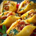 Festive Christmas Stuffed Pasta First Image