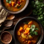 Cozy Ginger Sweet Potato Coconut Milk Stew Recipe First Image