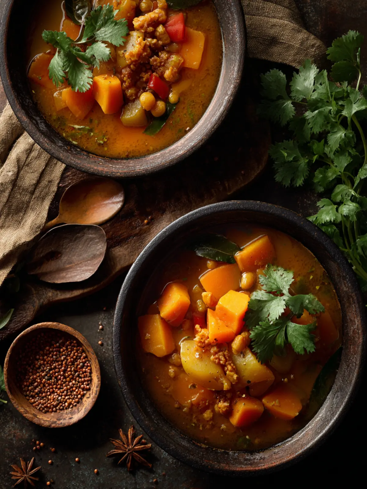 Cozy Ginger Sweet Potato Coconut Milk Stew Recipe First Image