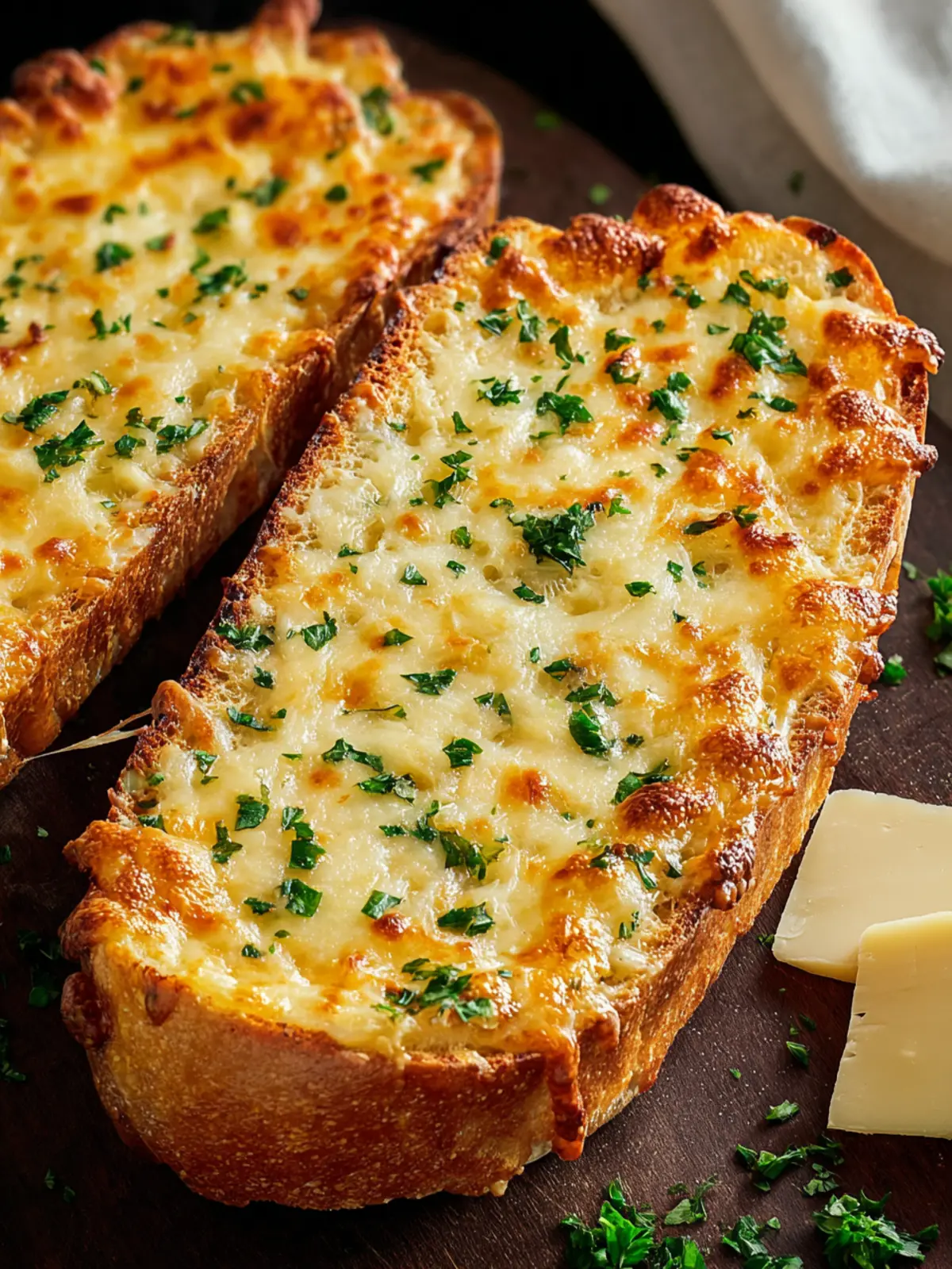Irresistible Cheesy Garlic Bread Recipe You Must Try First Image