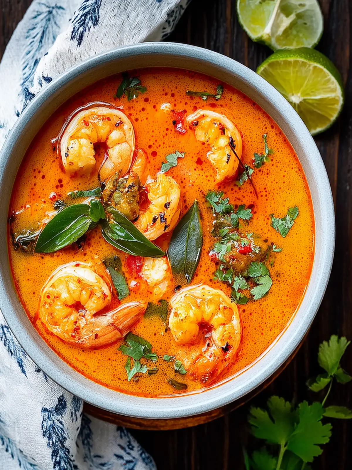 Cozy Coconut Curry Shrimp Soup: A Flavorful Delight First Image
