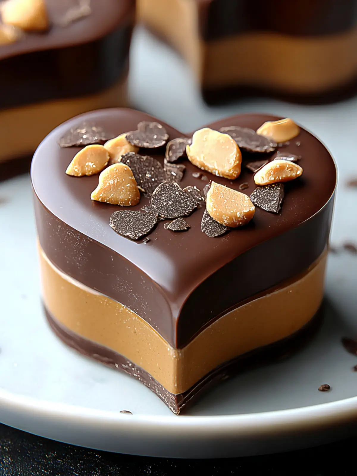 Irresistible Chocolate Peanut Butter Hearts Recipe to Love First Image