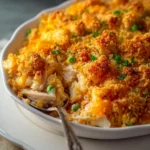 Ritz Cracker Chicken Casserole First Image