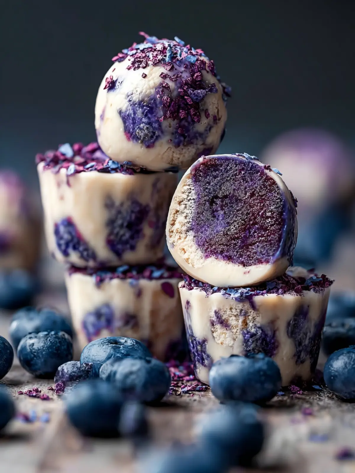 Blueberry Cheesecake Protein Bites First Image