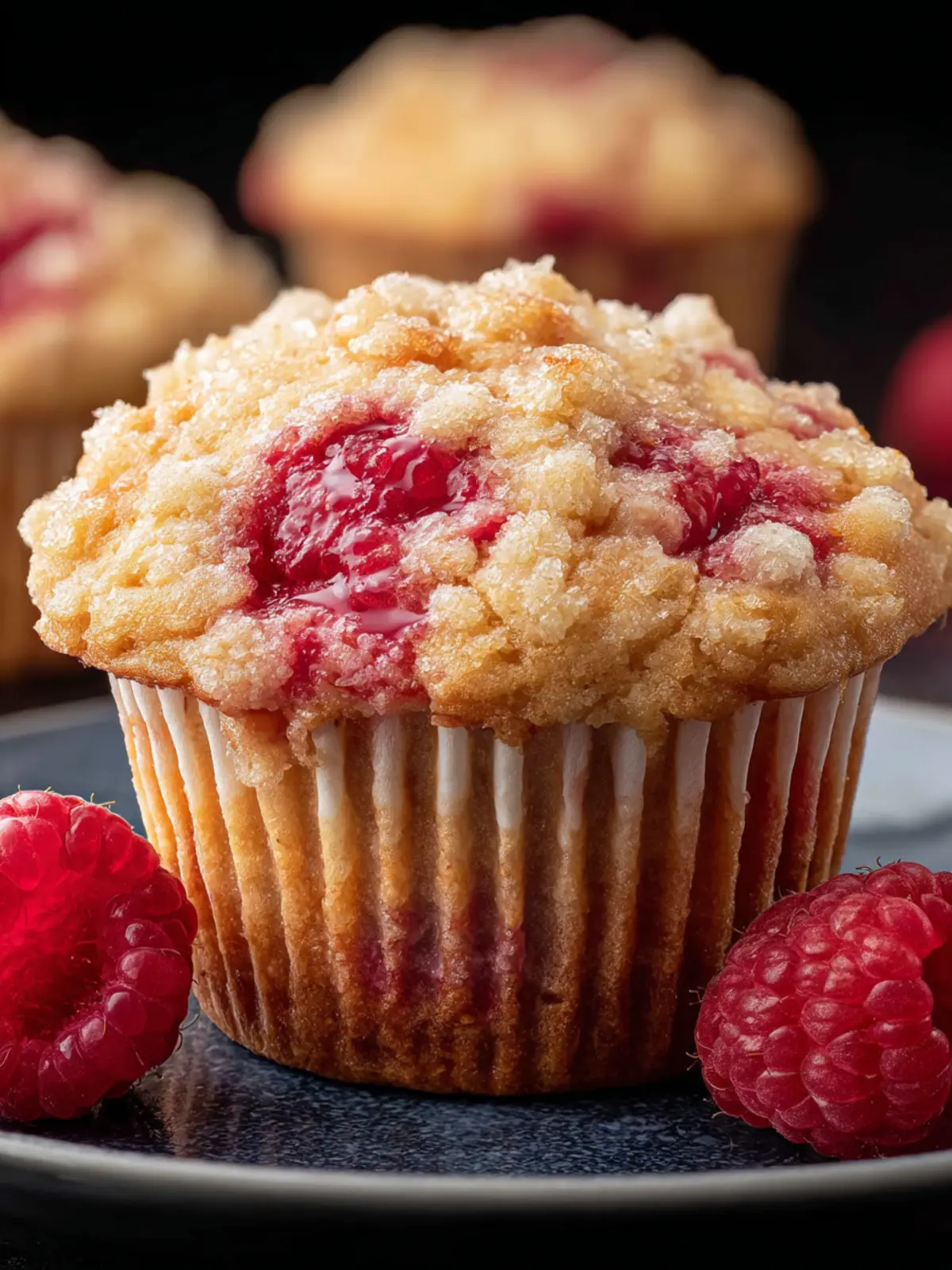 Irresistible Raspberry Muffins: A Sweet Delight Recipe First Image