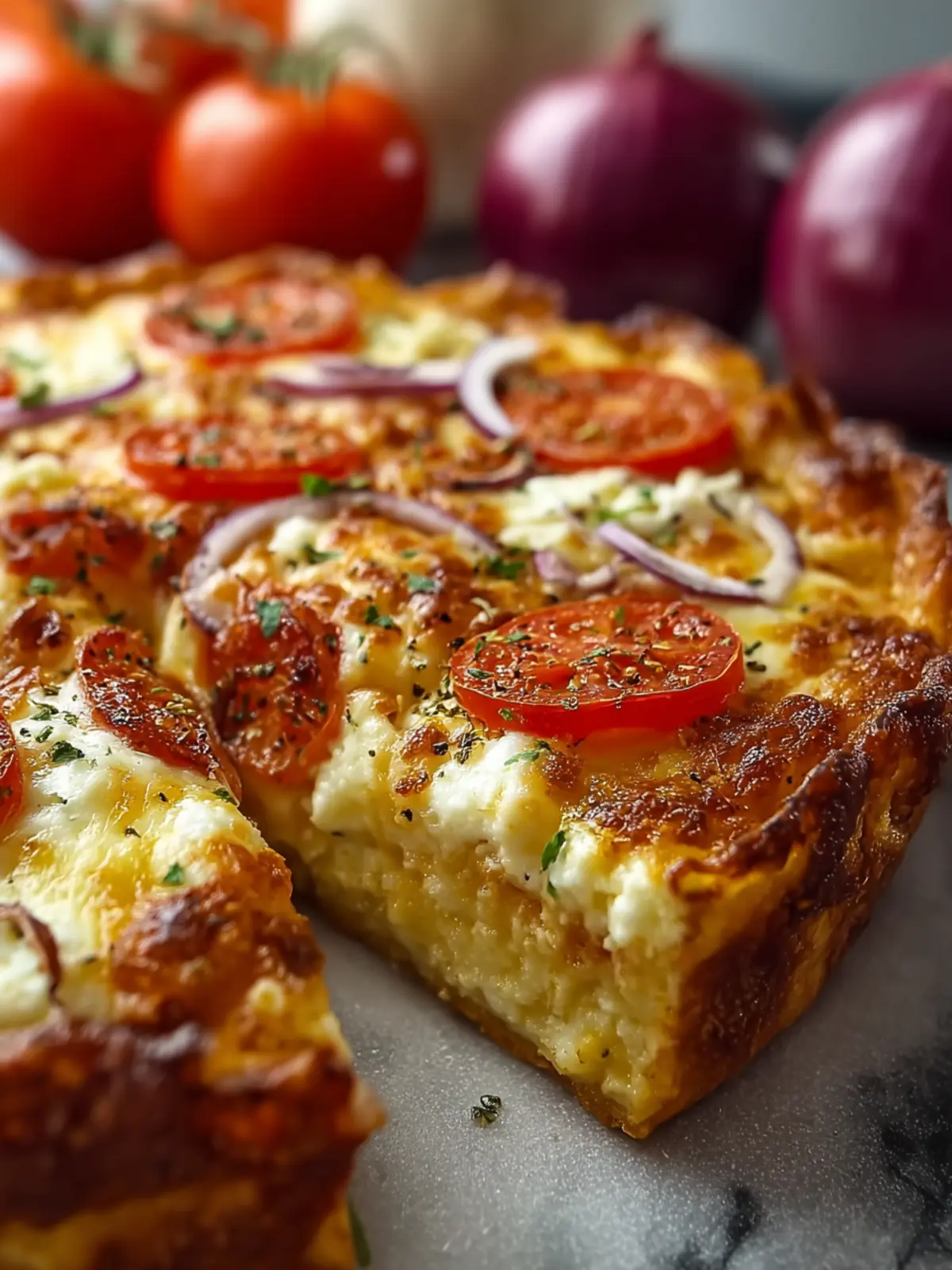 Pizza Style Cottage Cheese Bake First Image