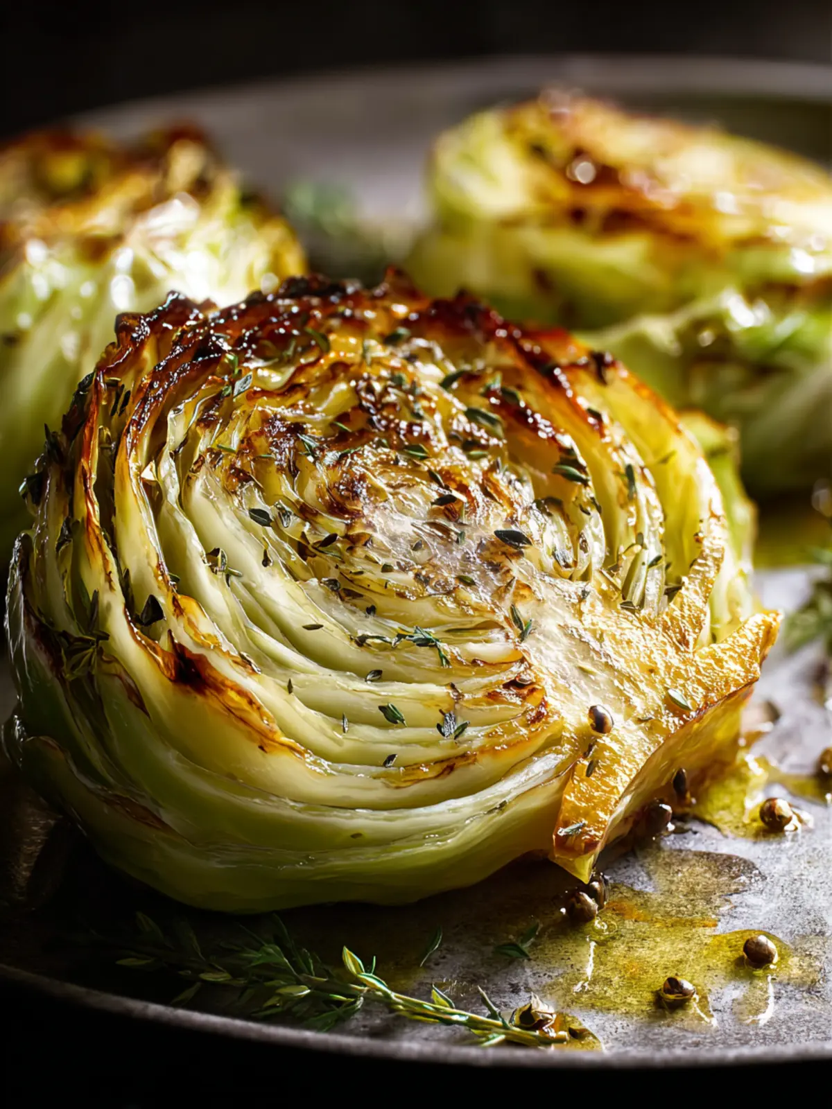 Irresistible Garlic Roasted Cabbage Recipe to Try Now First Image