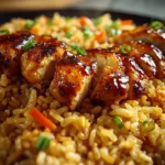 Honey BBQ Chicken Rice First Image