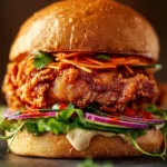 Flavor-Packed Thai Fried Chicken Sandwich Recipe Your New Craving First Image