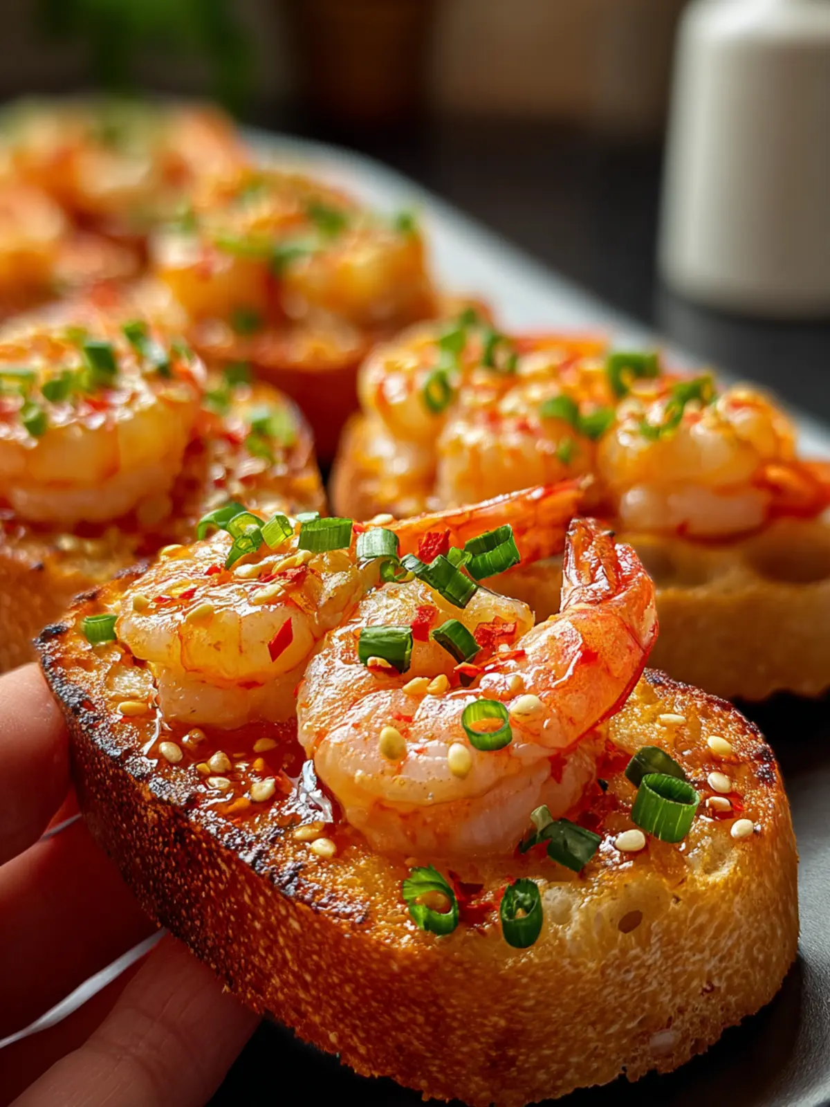 Irresistible Baked Shrimp Toast Recipe for Flavor Lovers First Image