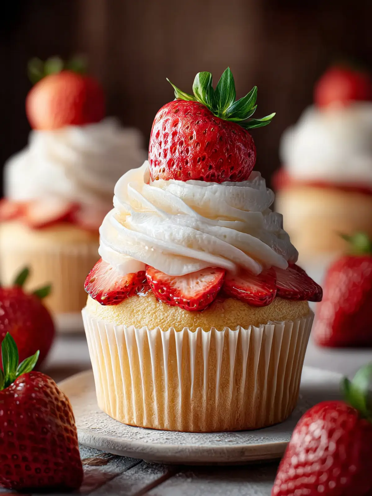 Strawberry Filled Cupcakes: An Amazing Ultimate Recipe First Image