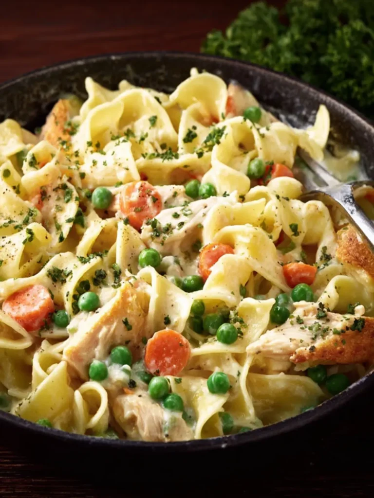 Best Chicken Pot Pie Noodles First Image