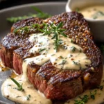 Irresistible Steak with Garlic Cream Sauce Recipe First Image