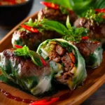 Thai Basil Beef Rolls First Image
