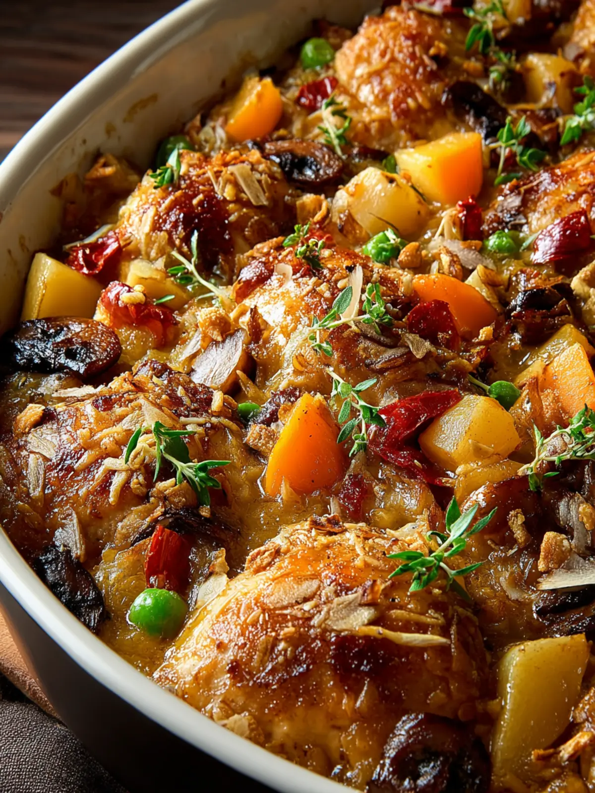 Irresistible Healthy Harvest Chicken Casserole Recipe First Image