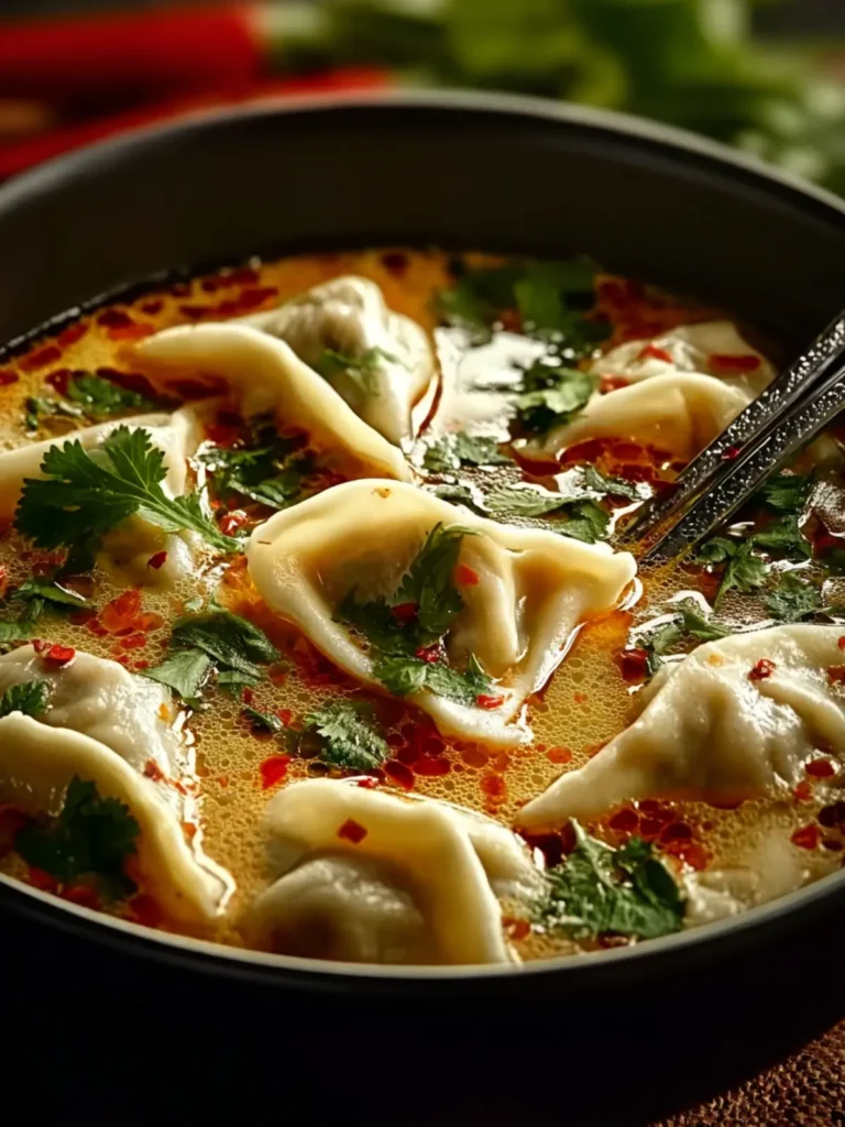 Thai Potsticker Soup First Image