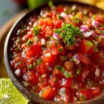 Zesty Restaurant Style Salsa: A Flavorful Fiesta Delight First Image