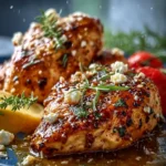 Hot Honey Infused Feta Chicken: A Sweet and Spicy Feast First Image
