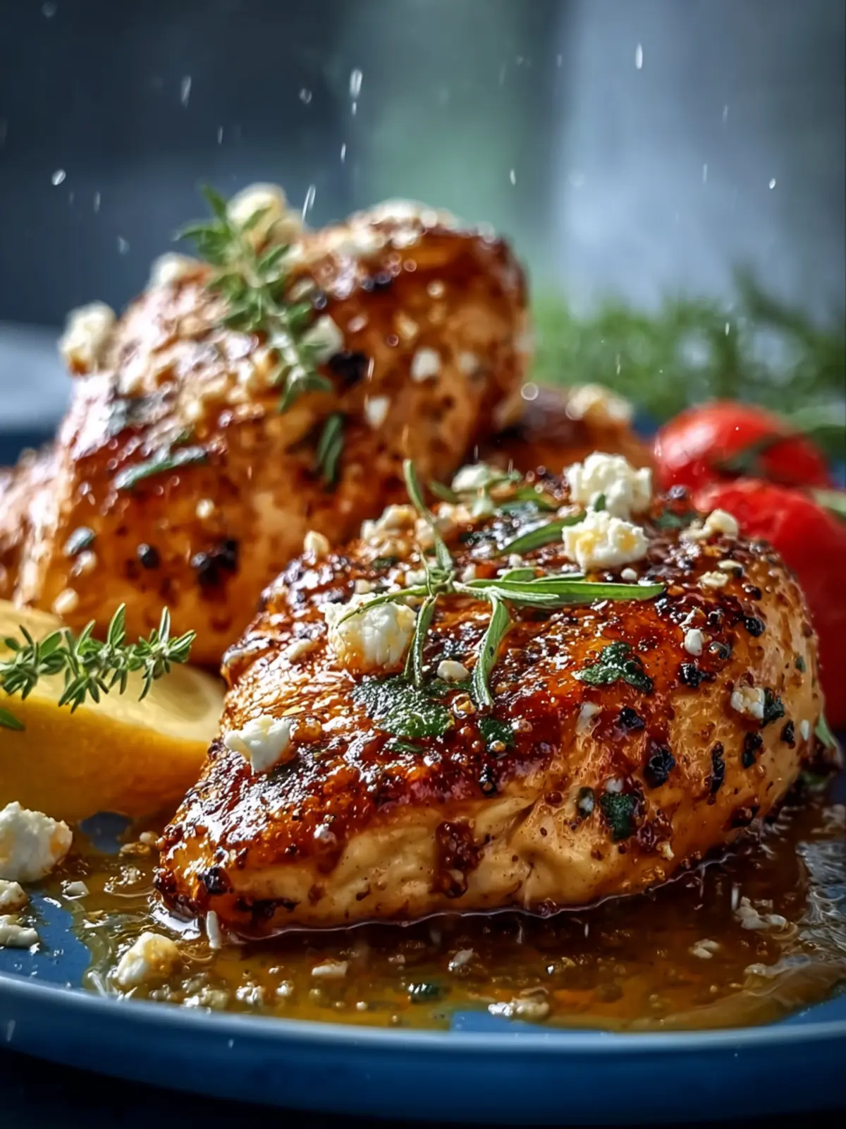 Hot Honey Infused Feta Chicken: A Sweet and Spicy Feast First Image