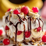 Irresistible Banana Split Cake: A Sweet Nostalgic Treat First Image
