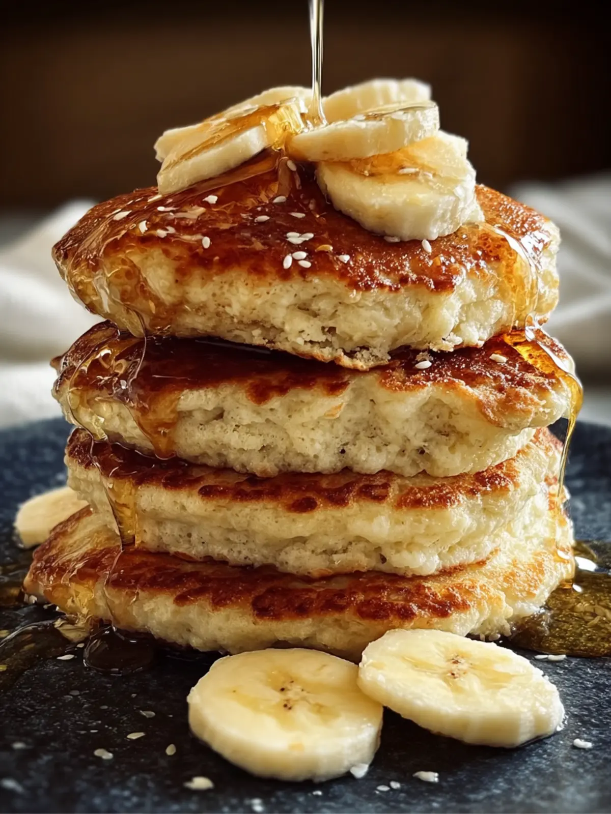Fluffy Banana Cottage Cheese Pancakes: 6 Amazing Thick & Golden Secrets First Image