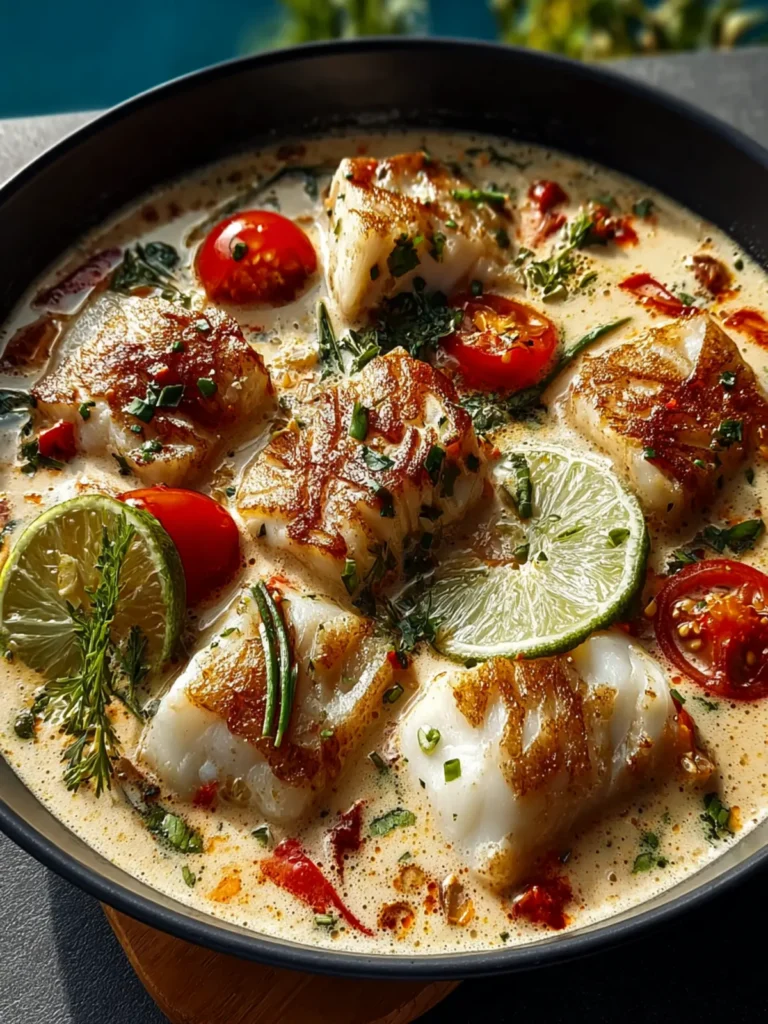 Creamy Coconut White Fish Stew First Image