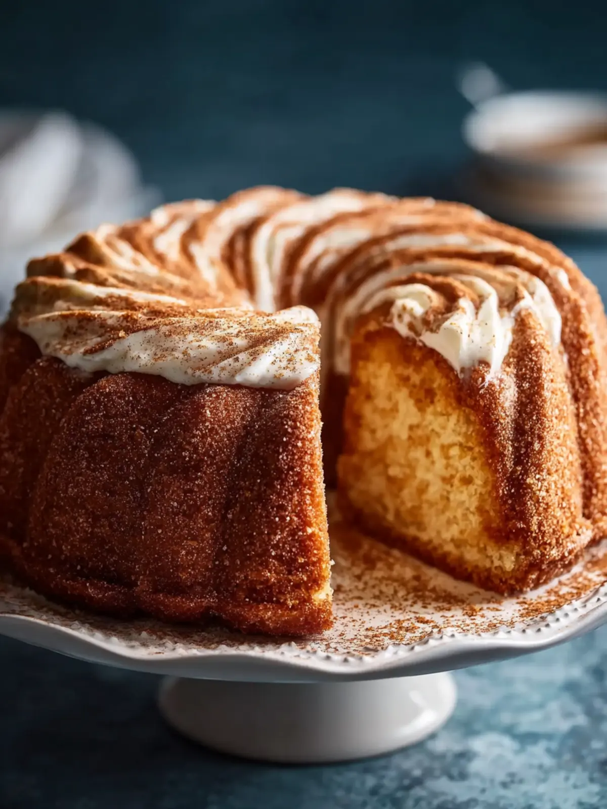 Easy Snickerdoodle Bundt Cake First Image