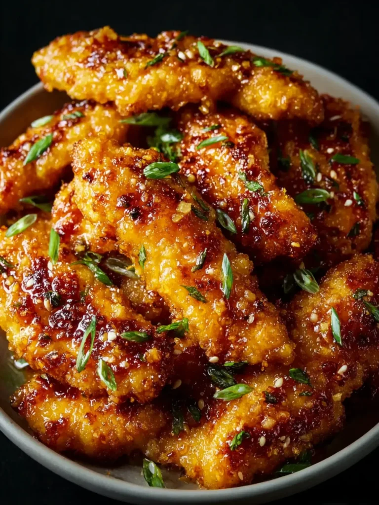 Air Fryer Honey Butter Garlic Chicken Tenders First Image