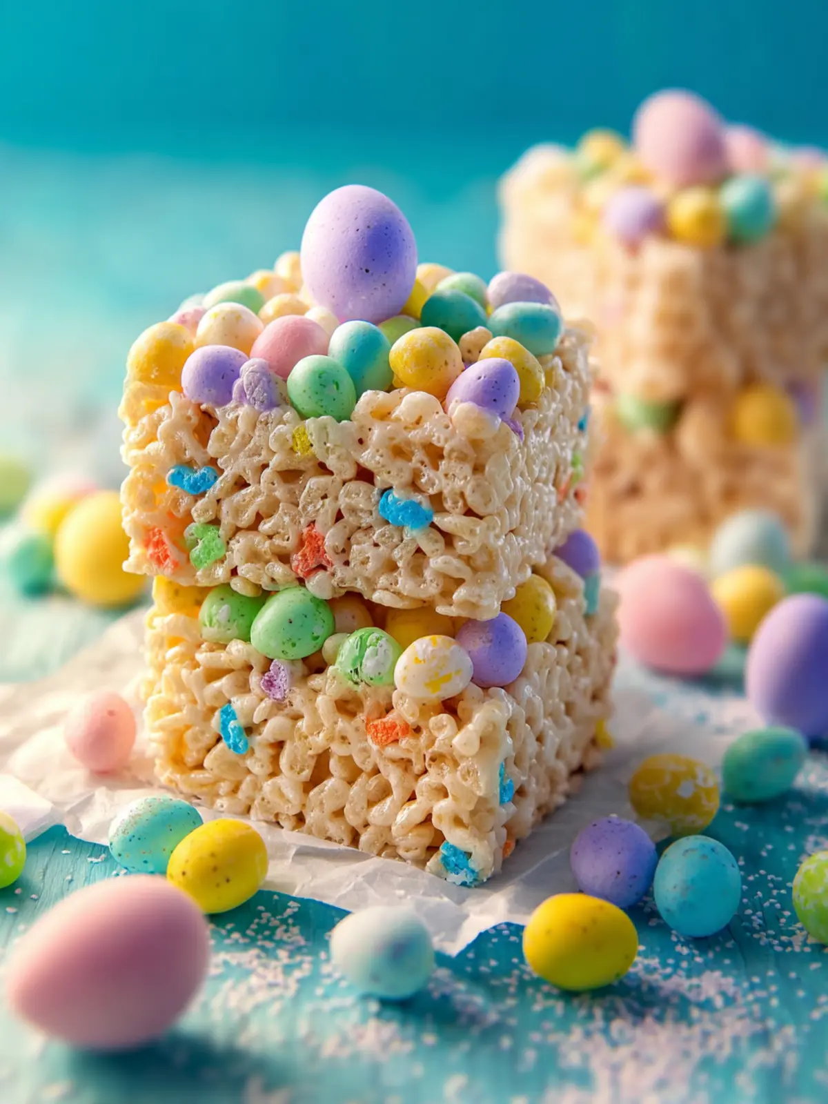 Easter Rice Krispie Treats Recipe First Image