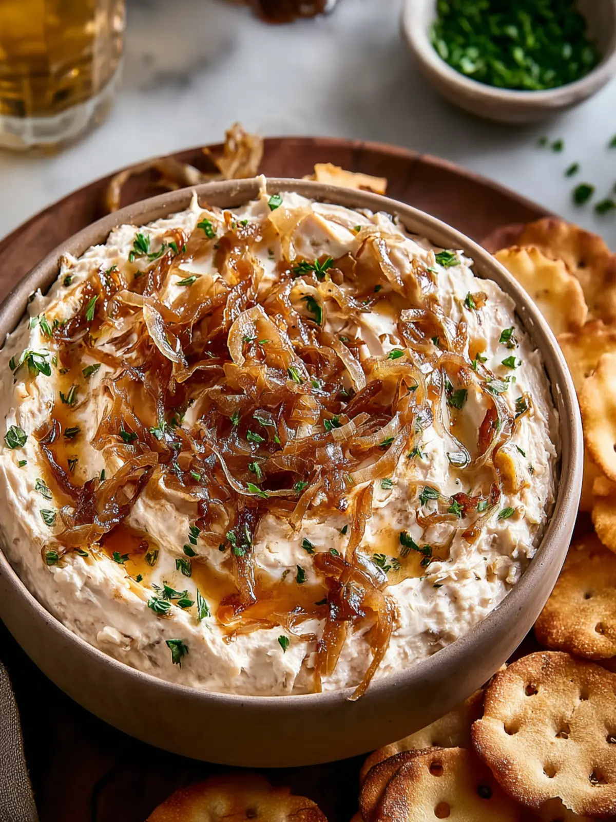 Irresistible Caramelized Onion Dip Recipe for Parties First Image