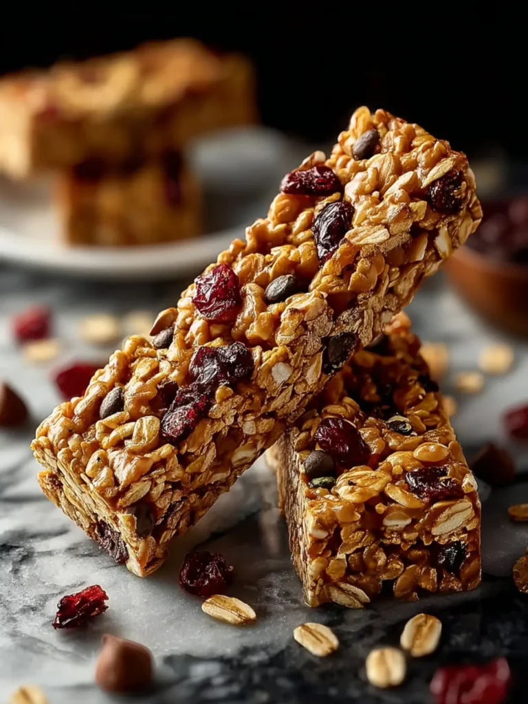 The Best Healthy Homemade Granola Bars First Image