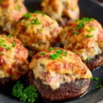 Reuben Stuffed Mushrooms First Image