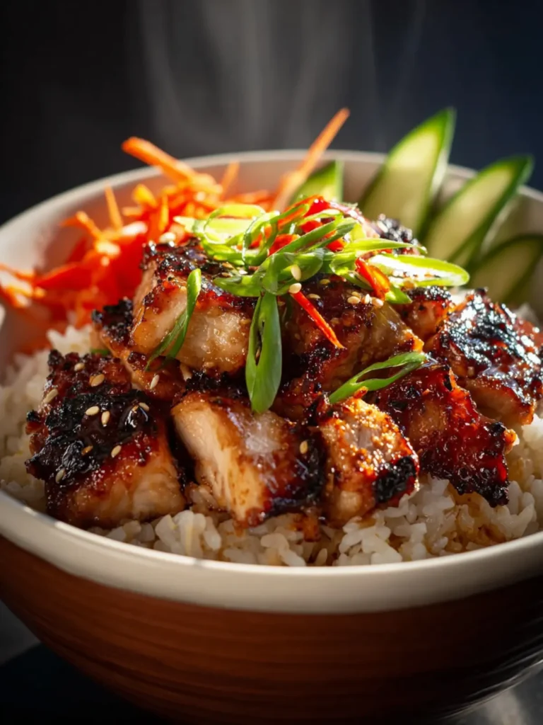 Teriyaki Grilled Chicken Rice Bowls: Easy & Delicious First Image