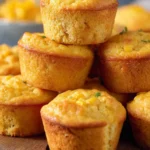 Creamed Corn Cornbread Muffins First Image