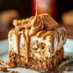 Irresistible Biscoff Poke Cake Recipe to Delight You First Image
