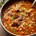 beef barley soup First Image