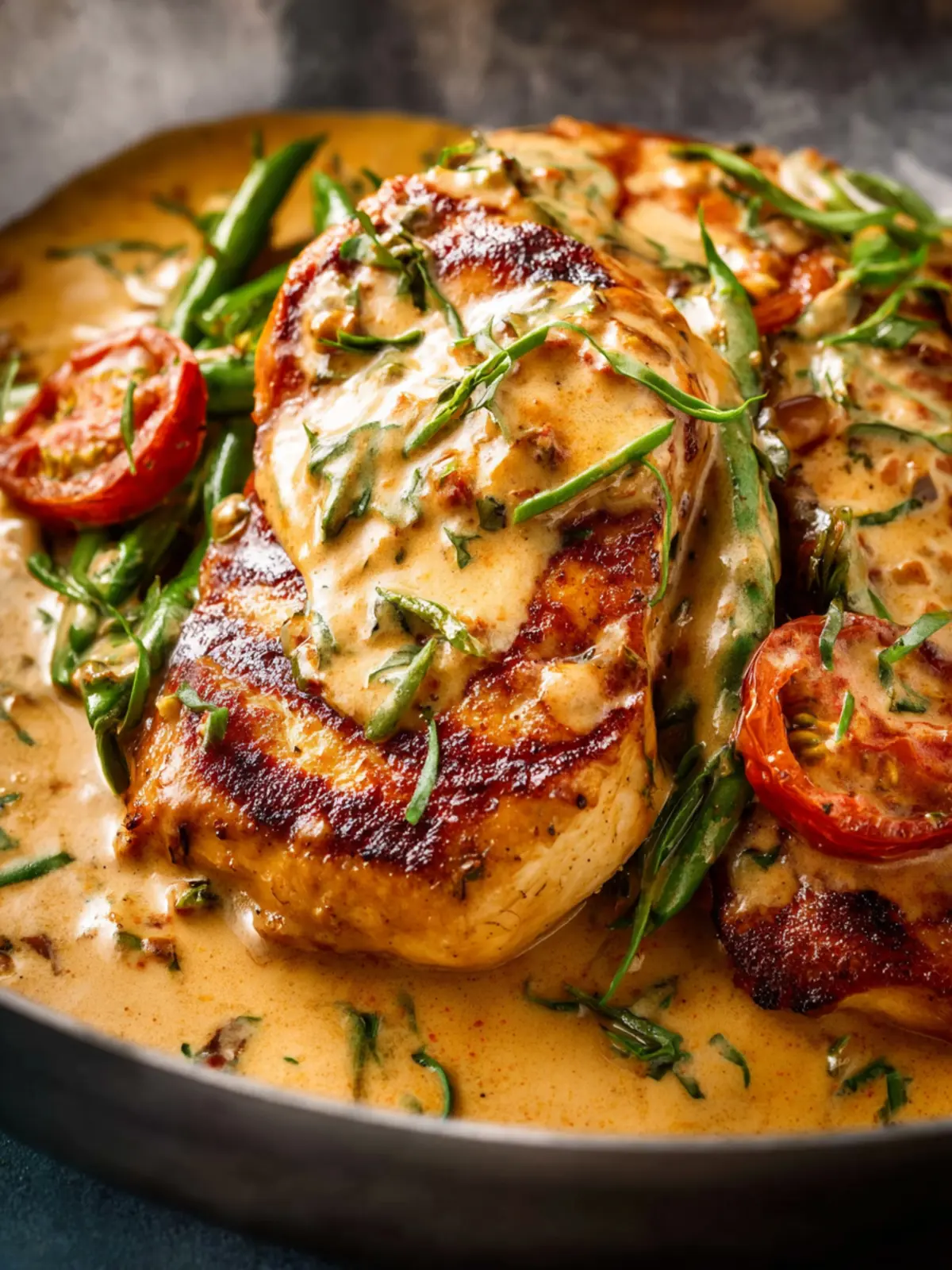 Creamy Tuscan Chicken First Image