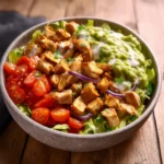 Chicken & Guacamole Bowl – Healthy Protein Meal First Image