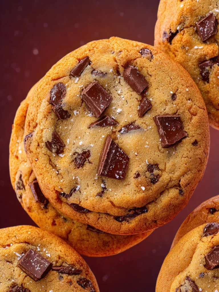 Bakery Style Chocolate Chip Cookies First Image