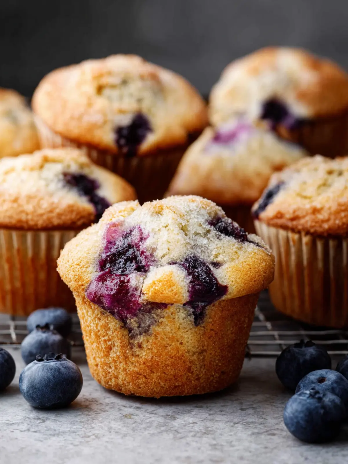 Easy Homemade Blueberry Muffin Recipe First Image