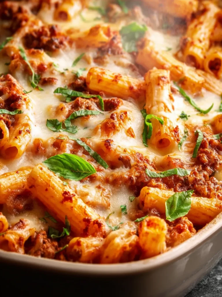 Comforting Baked Ziti That Will Make Your Heart Smile First Image